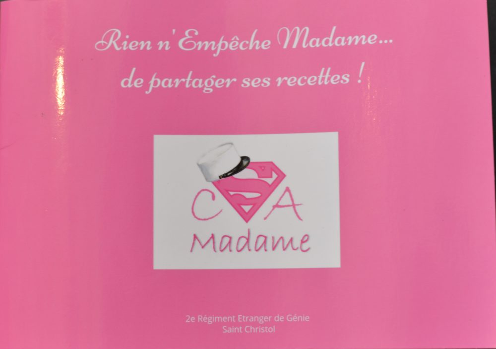 Rien n'empêche madame de partager ses recettes