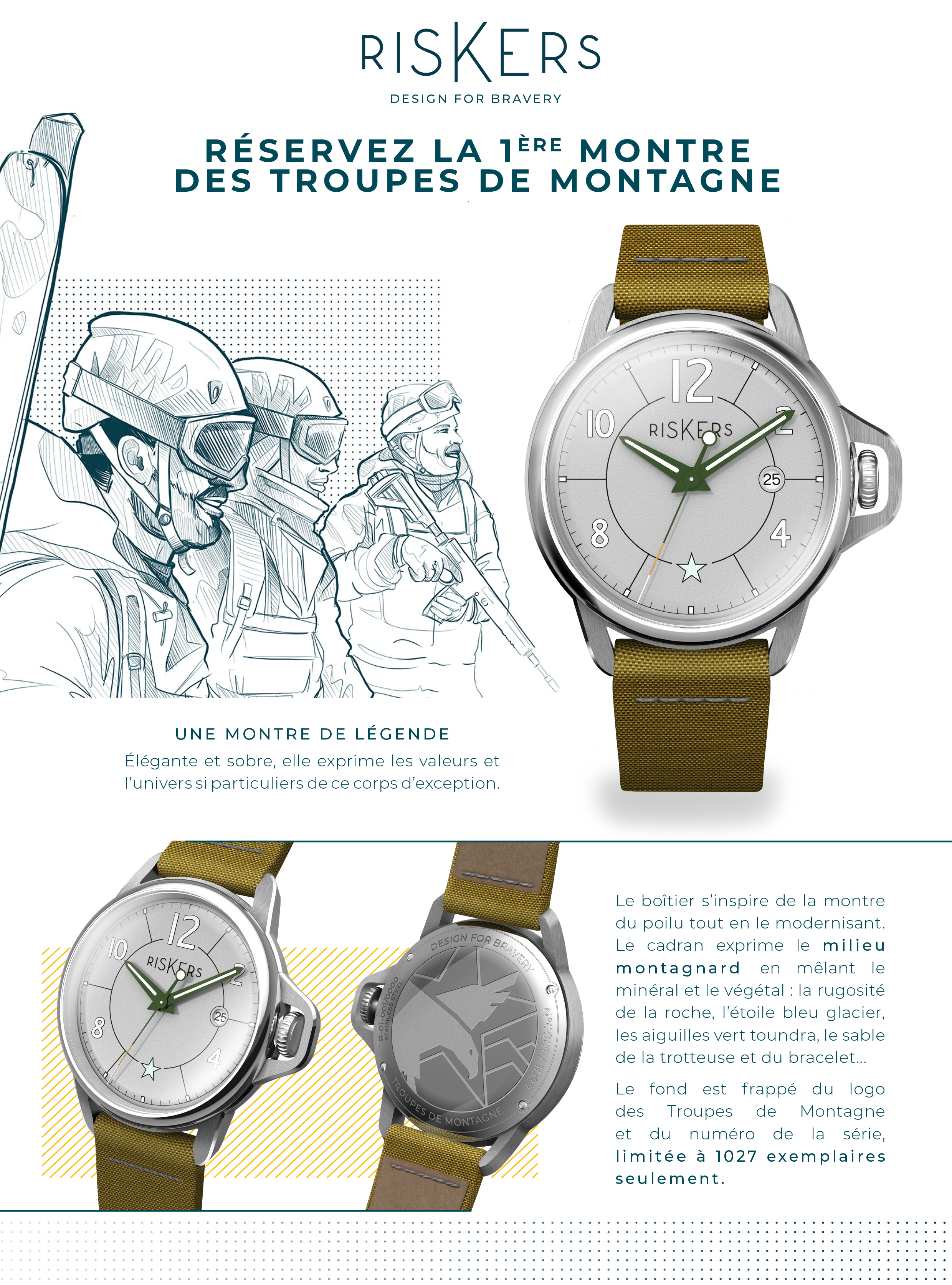 Montre des Troupes de Montagne