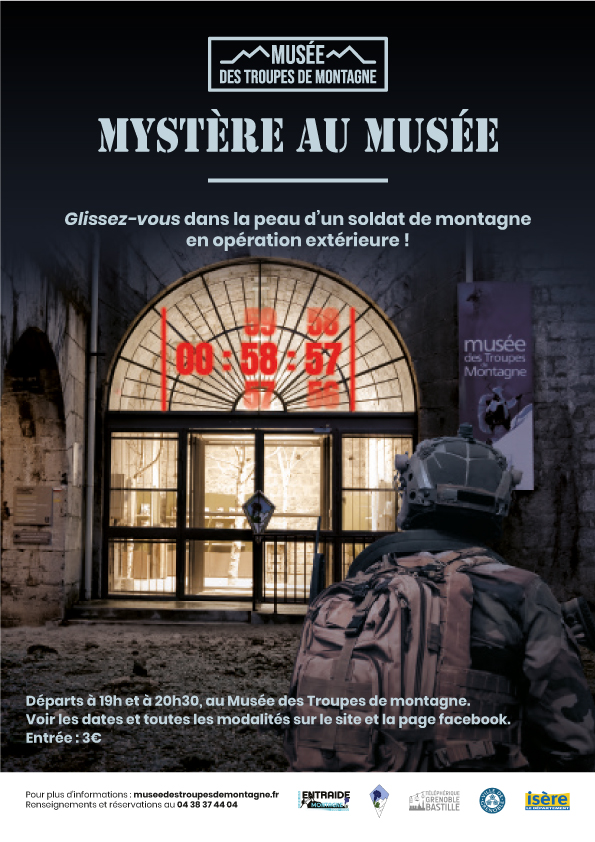 Affiche Mystère au Musée