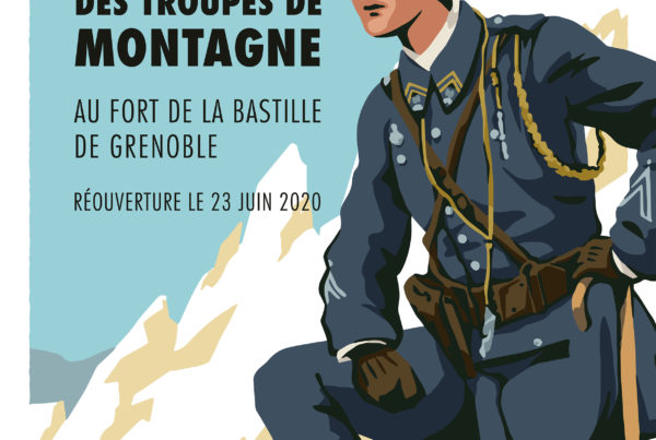 Affiche Armées des alpes, armées invaincues