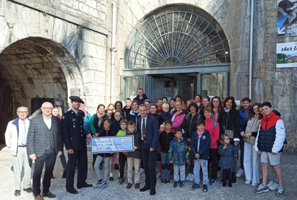 Remise de don à l’Entraide Montagne