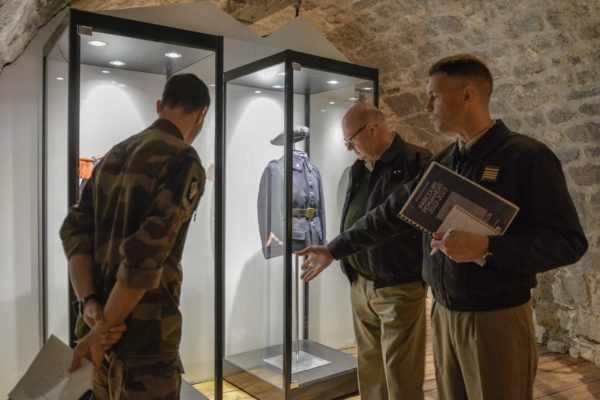 Visite d'inspection du général DELPAT