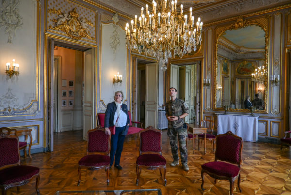 Visite de la Princesse Marie d'Orléans