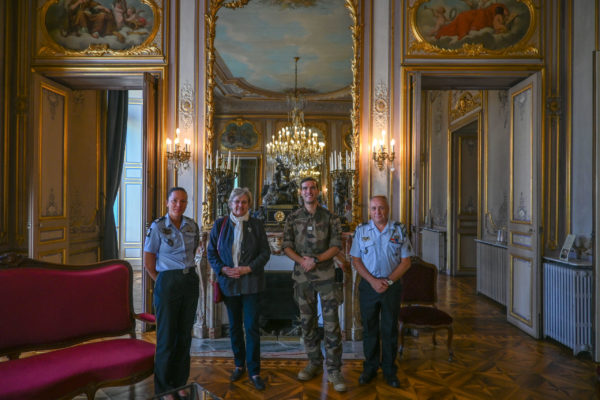 Visite de la Princesse Marie d'Orléans