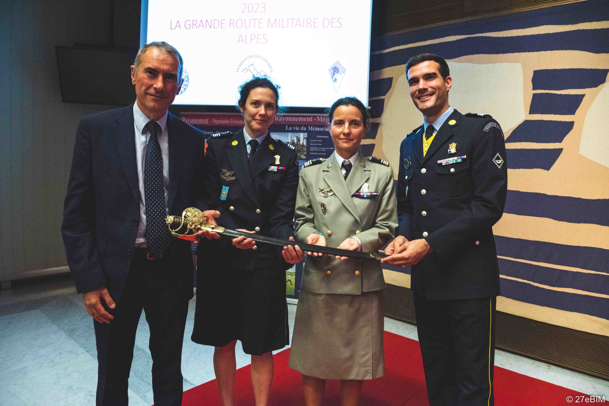 Remise du Prix du Soldat de montagne au musée des Troupes de montagne