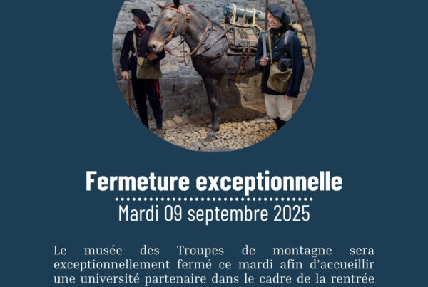 Fermeture Exceptionnelle le 09 septembre 2025